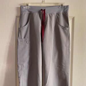 Figs Kade Grey Cement Scrub Pants Size Extra Small XS